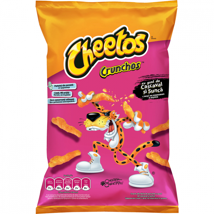Pufuleti Cheetos cu gust de Branza si Sunca, 95 g [1]