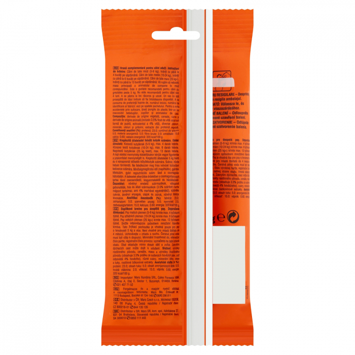 Recompense pentru caini Frolic Twistos, Vita, 105g, 6 buc [2]