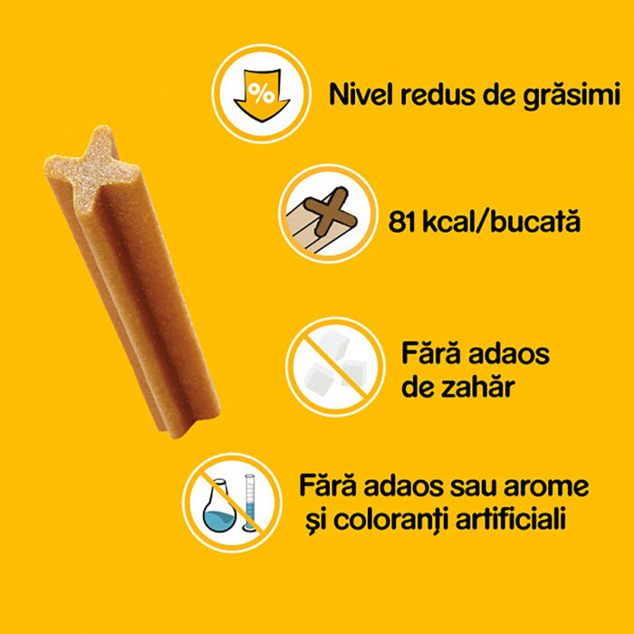 Recompense pentru caini Pedigree DentaStix Batoane dentare, talie medie, 3 buc, 45 g [3]