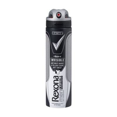 Deodorant antiperspirant spray Rexona Invisible Black&White, Barbati, 150 ml [1]