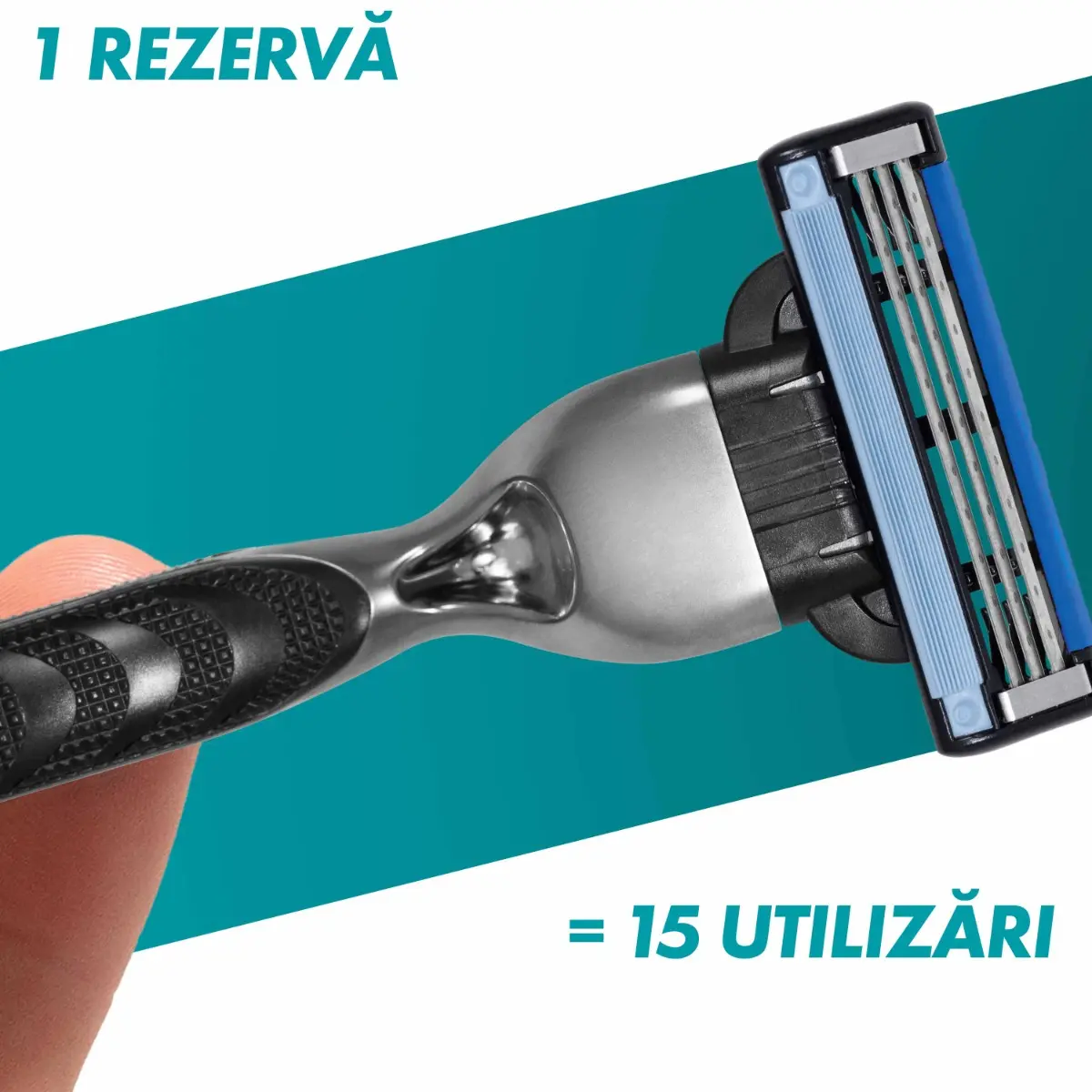 Rezerve Aparat de Ras, Gillette Mach3, 4 bucati [2]