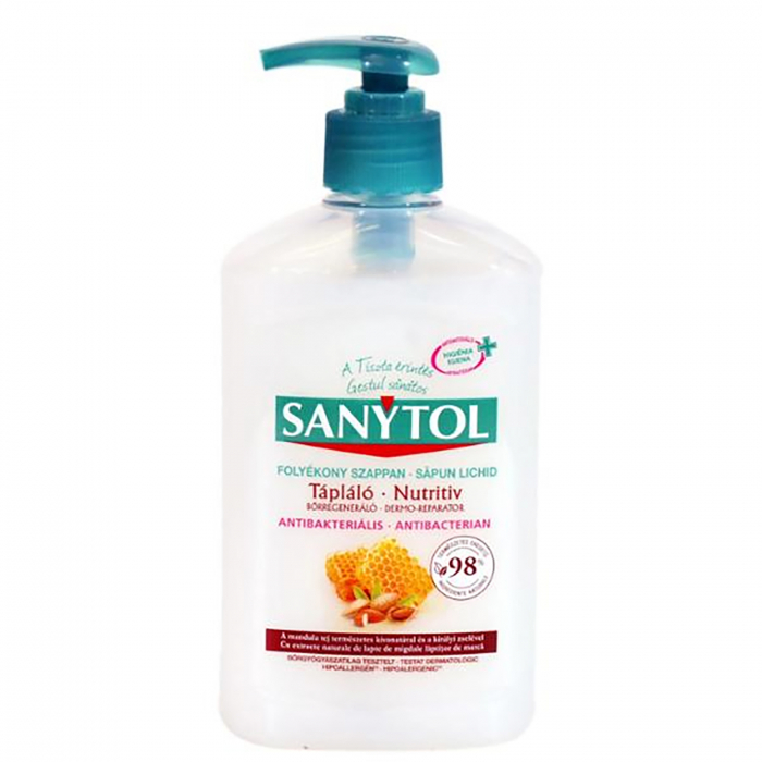 Sapun lichid antibacterian Sanytol Nutritiv, 250ml [1]