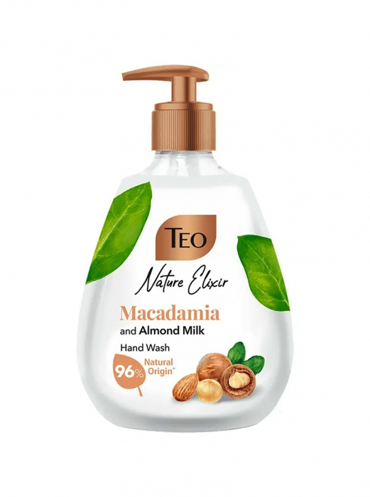 Sapun lichid TEO Nature Elixir, Macadamia & Almond Milk, 300 ml [1]