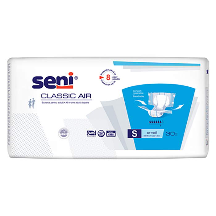 Scutece adulti Classic Air,marime S, 30 bucati, Seni [1]