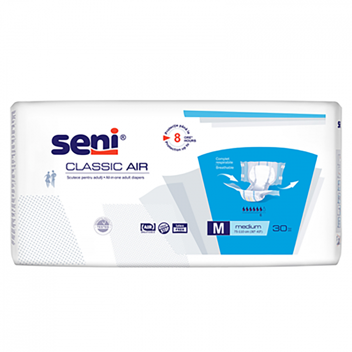 Scutece adulti Classic Air,marime M, 30 bucati, Seni [1]