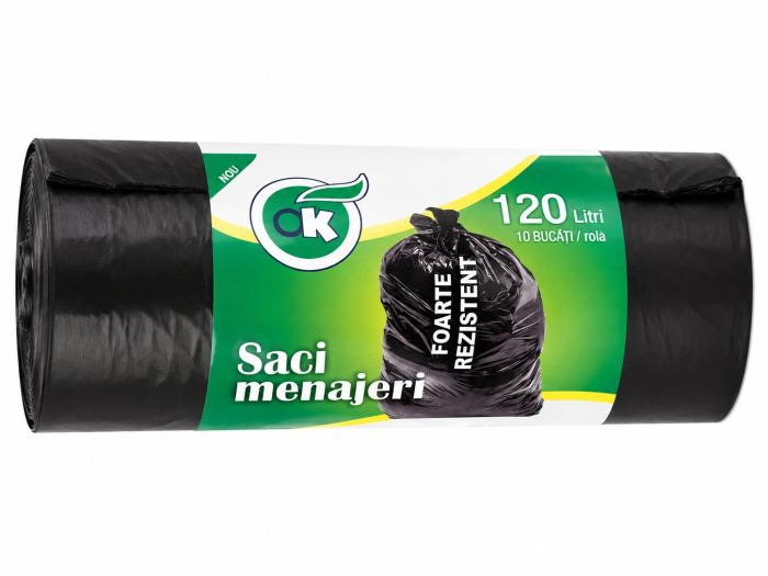 Set 10 saci menajeri, diverse culori, Ok, 120 L-Vivomarket.ro [2]