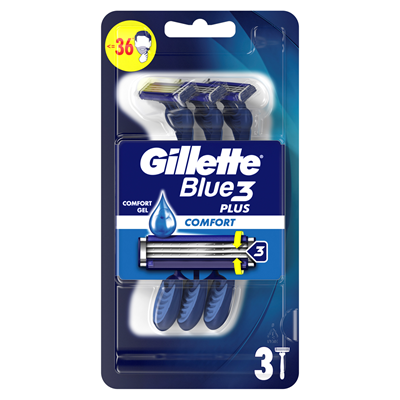 Set Aparate de Ras, Gillette Blue3, 3 Bucati [1]