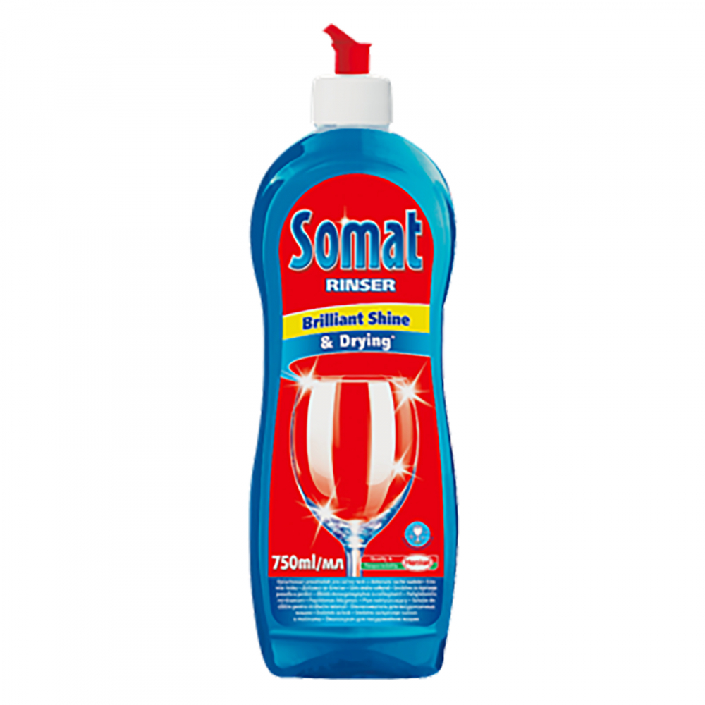 Solutie de clatire Somat 5X Action pentru masina de spalat vase, 0.75 l [1]