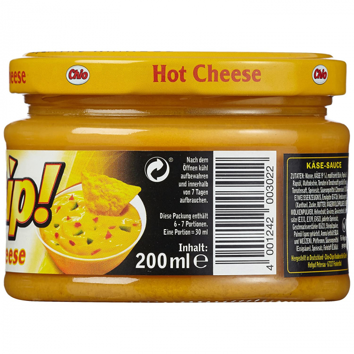 Sos de branza picant, Hot Cheese, Chio Dip, 200ml [3]