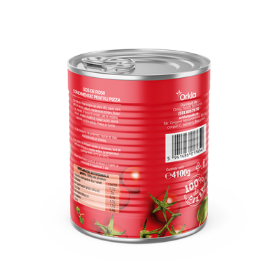 Sos Rosii Aromatizat pentru Pizza, 4.1 Kg, Tomi [2]