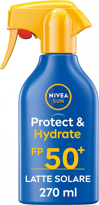 Spray cu protectie solara Nivea Sun SPF 50+ Protect & Hydrate trigger, 270 ml [1]