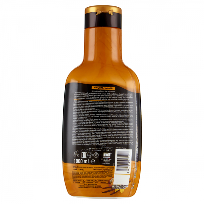 Spumant de Baie Malizia cu Ulei de Argan si Vanilie, 1 L [2]