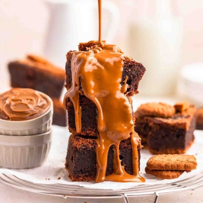 Topping Biscoff crema biscuiti caramelizati, pentru deserturi, 1 kg [2]