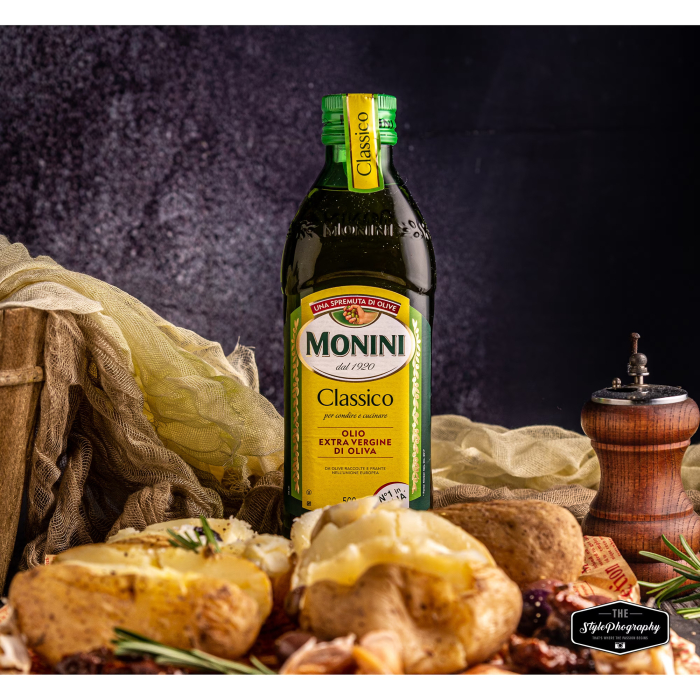 Ulei de masline extravirgin Monini, presat la rece, pentru gatit si salate, 1 L [2]