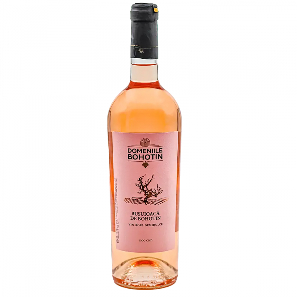 Vin rose demidulce Domeniile Bohotin Busuioaca de Bohotin, 0.75L [1]