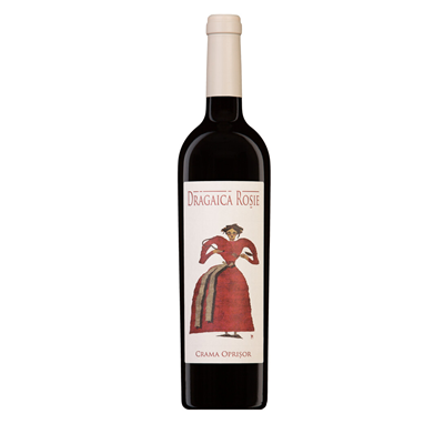 Vin Rosu Crama Oprisor Dragaica Rosie, Sec, 0.75l-Vivomarket.ro [1]