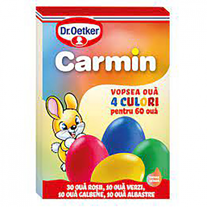 Vopsea oua, 4 culori, Dr. Oetker, Carmin [1]