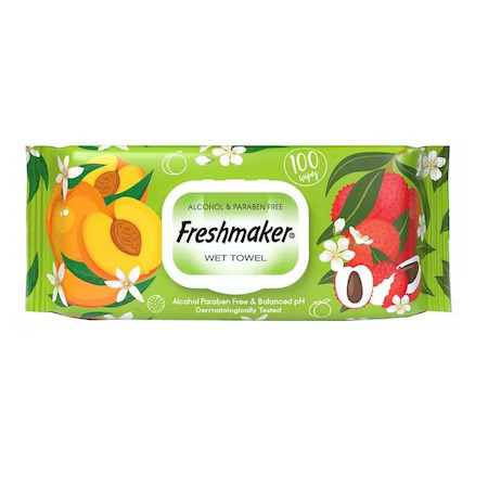 Copii & Bebe - 3 x Servetele Umede Parfum Fructe, 3 x100 bucati,  FRESHMAKER
