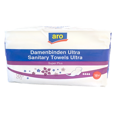 Tampoane si absorbante - Absorbante Ultra Super Plus, Wings,18 bucati, Aro