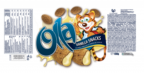 Alunite umplute cu crema de vanilie , 6 x 100g, OLLA Snacks [1]