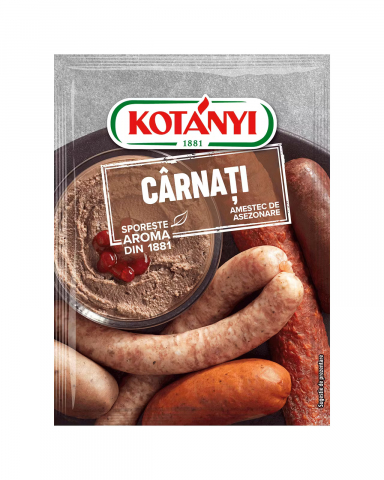 Bacanie - Amestec de condimente pentru Carnati, 5 x 37 g, Kotanyi