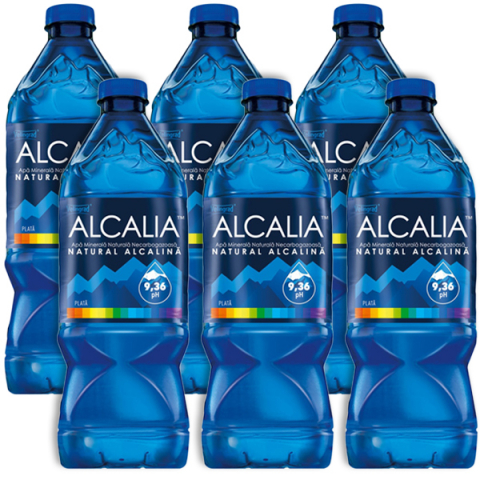 Bauturi Non-Alcoolice - Apa alcalina plata, Alcalia, 1l x 6