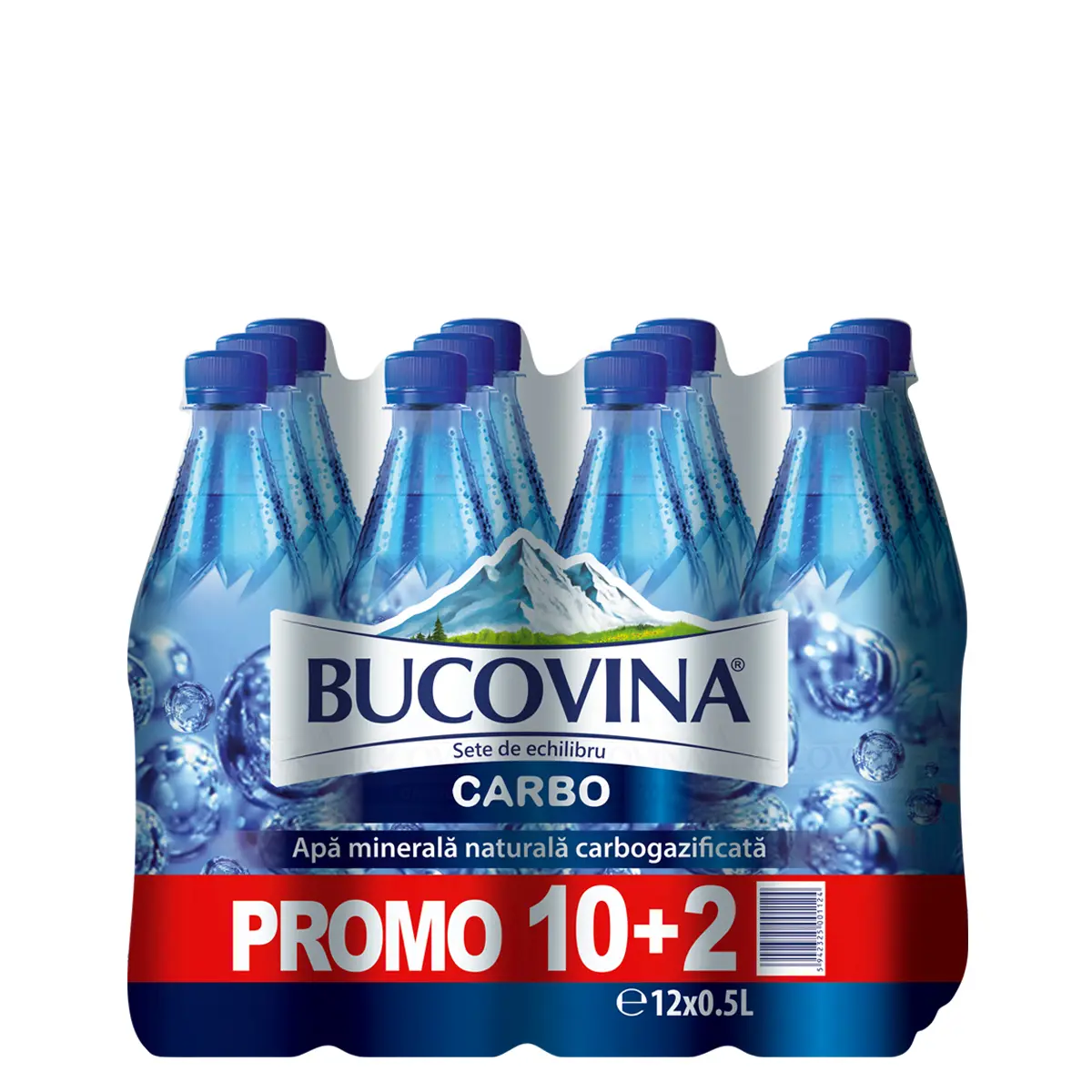 Apa - Apa carbogazoasa, Bucovina, 12 x 0.50 L