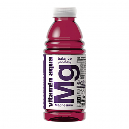 Bauturi - Apa cu Vitamine si Magneziu,aroma de pere si afine, 6 x 0.6 L, Vitamin