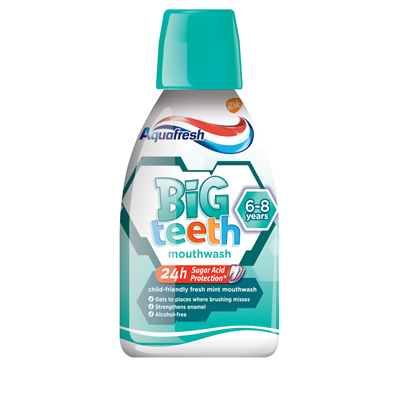 Ingrijire personala & Cosmetice - Apa de Gura pentru copii 6-8 Ani, Aquafresh, 300 ml
