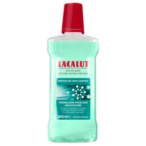 Ingrijire personala & Cosmetice - Apa de Gura pentru inflamatii gingivale, Lacalut Protect 500 ml