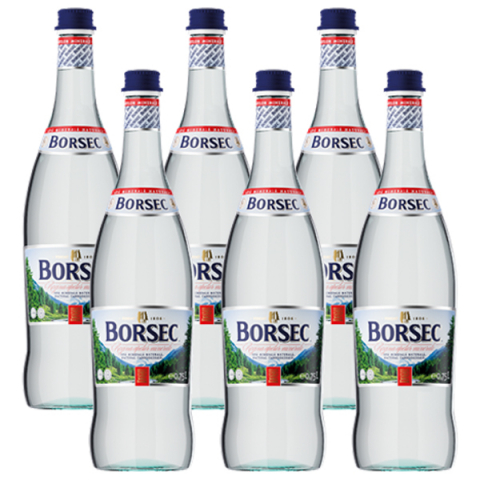 Apa - Apa Minerala Carbogazoasa Sticla 6 x 0.75 L, Borsec