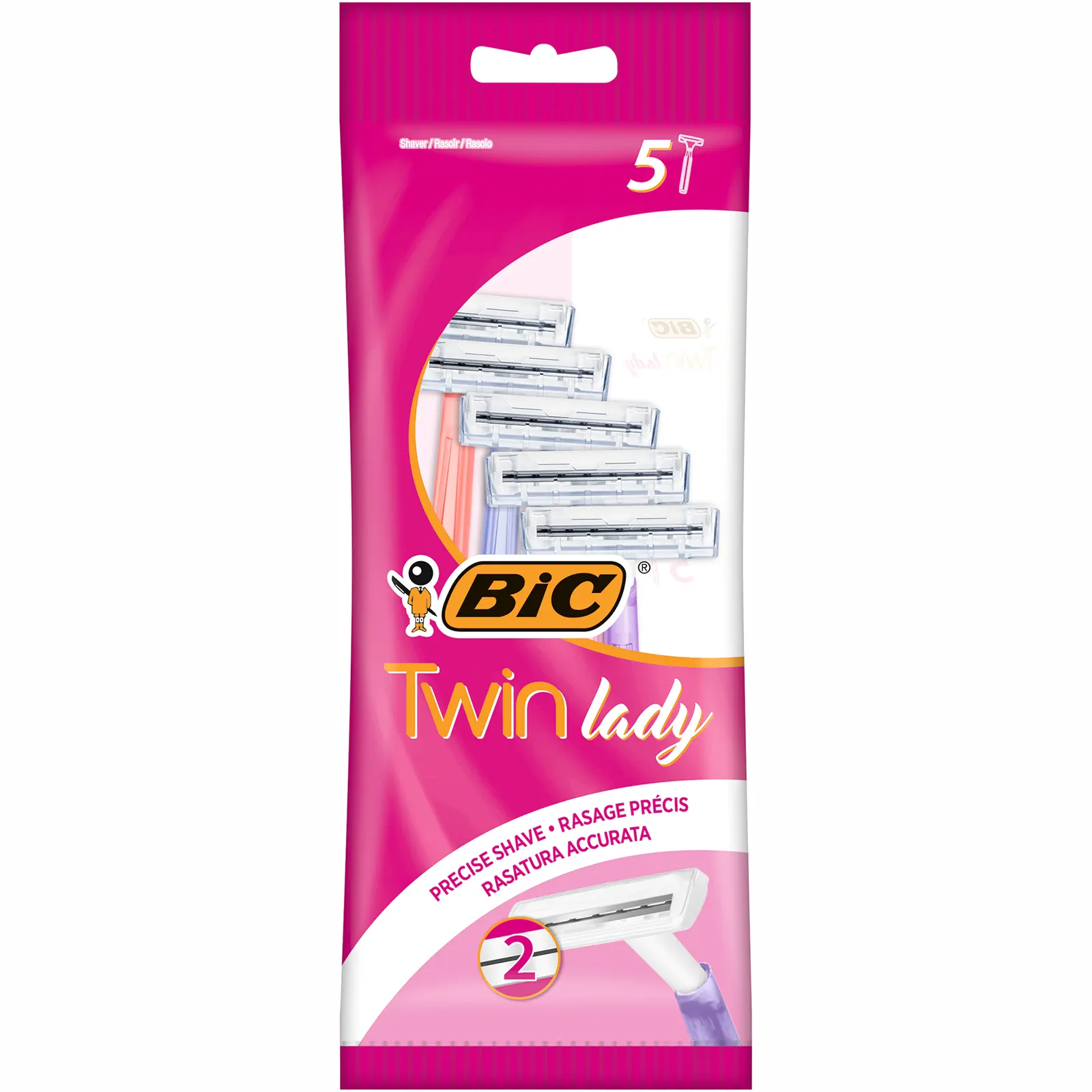 Aparat de ras BIC Twin Lady, Femei, 5 buc [0]