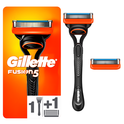 Ingrijire personala & Cosmetice - Aparat de Ras cu 2 Rezerve, Gillette Fusion 5
