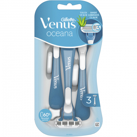 Aparat de ras de unica folosinta Gillette Venus Oceana, 3 buc [0]