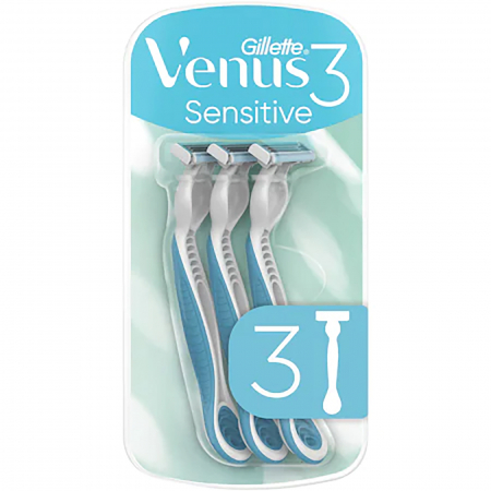 Aparat de ras de unica folosinta Gillette Venus Sensitive, 3 buc [1]