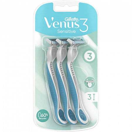 Ingrijire ten - Aparat de ras de unica folosinta Gillette Venus Sensitive, 3 buc