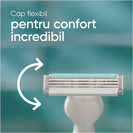 Aparat de ras de unica folosinta Gillette Venus Sensitive, 3 buc [4]