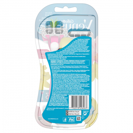 Aparate de ras de unica folosinta Gillette Venus Tropical, 3 buc [2]