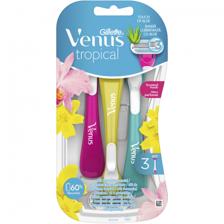 Aparate de ras de unica folosinta Gillette Venus Tropical, 3 buc [1]