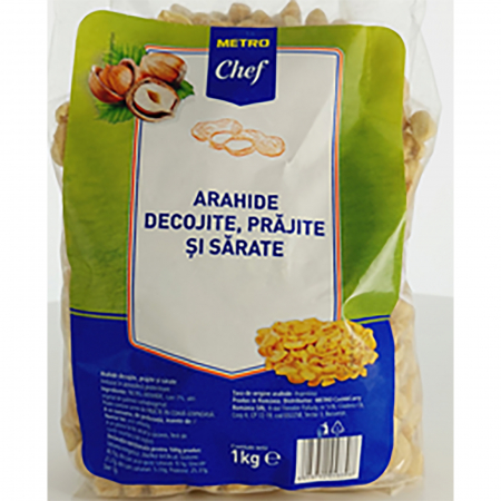 Chipsuri & Snacksuri - Arahide decojite Prajite 1 Kg, Metro Chef