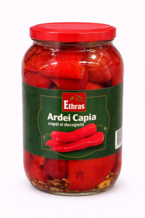 Conserve - Ardei Capia Copti, Ethras , 2.95 Kg
