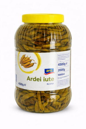 Conserve - Ardei Iute in Otet, Aro, 4.5 Kg