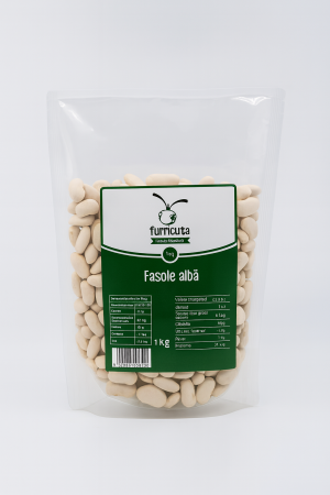 Noutati! - Fasole Alba, Furnicuta, 2 x 500 g-Vivomarket.ro