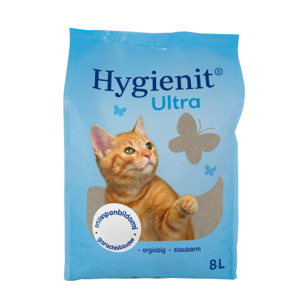Noutati! - Asternut igienic parfumat pentru pisici Hygienit Ultra, 8L