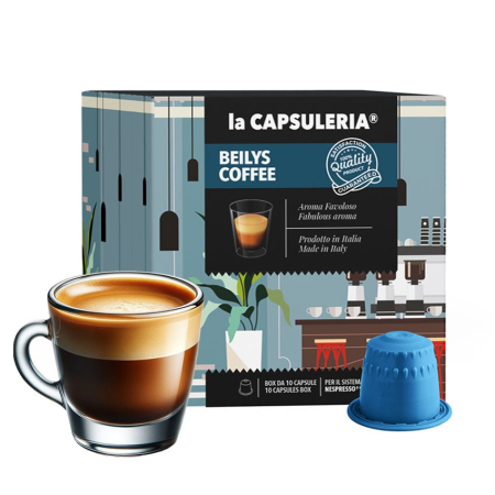 Cafea - Baileys Coffee, 10 capsule compatibile Nespresso - Capsuleria