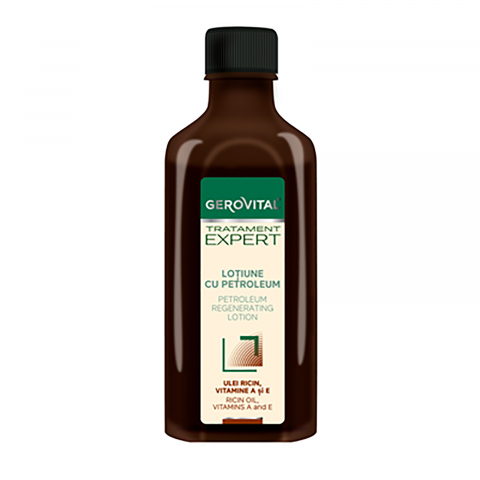 Tratamente si masca de par - Lotiune Gerovital Tratament Expert cu petroleum, 100 ml