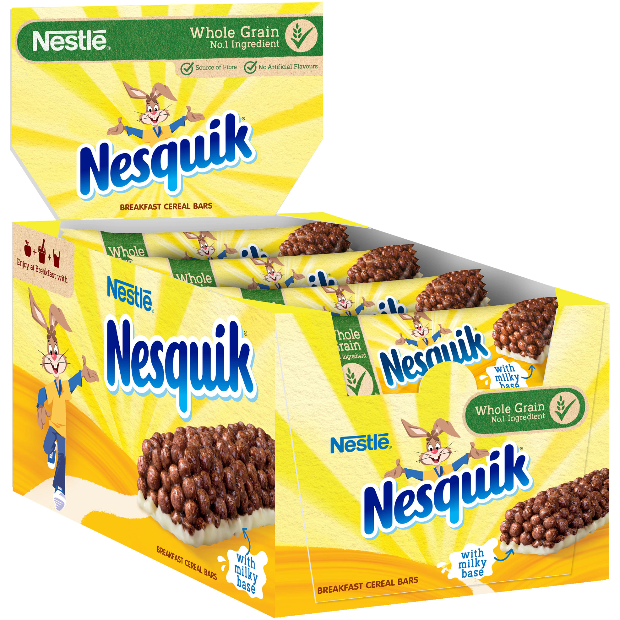 Bacanie - Baton Cereale cu cacao, 16 x 25 g, Nesquik Nestle