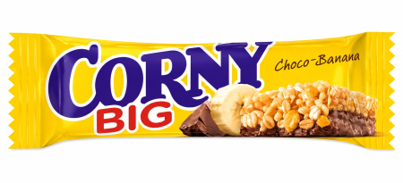 Dulciuri - Baton cu Cereale, Banane si Ciocolata, Corny, 50 g-Vivomarket.ro