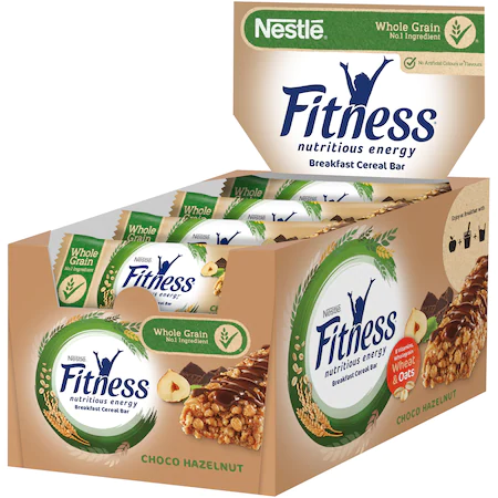 Bacanie - Baton de Cereale cu Ciocolata, 16 x 22.5 g, Fitness Nestle