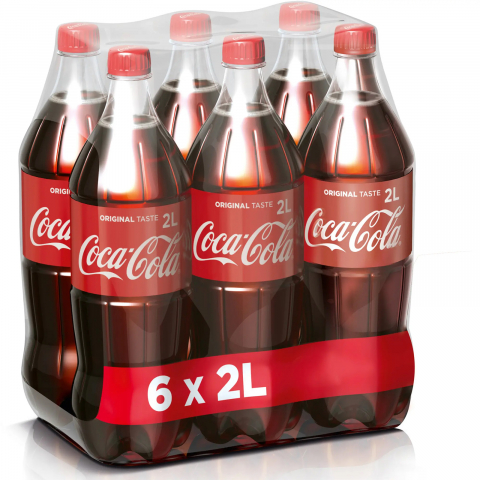 Bauturi carbogazoase - Bautura Carbogazoasa 6 x 2 L, Coca Cola Original
